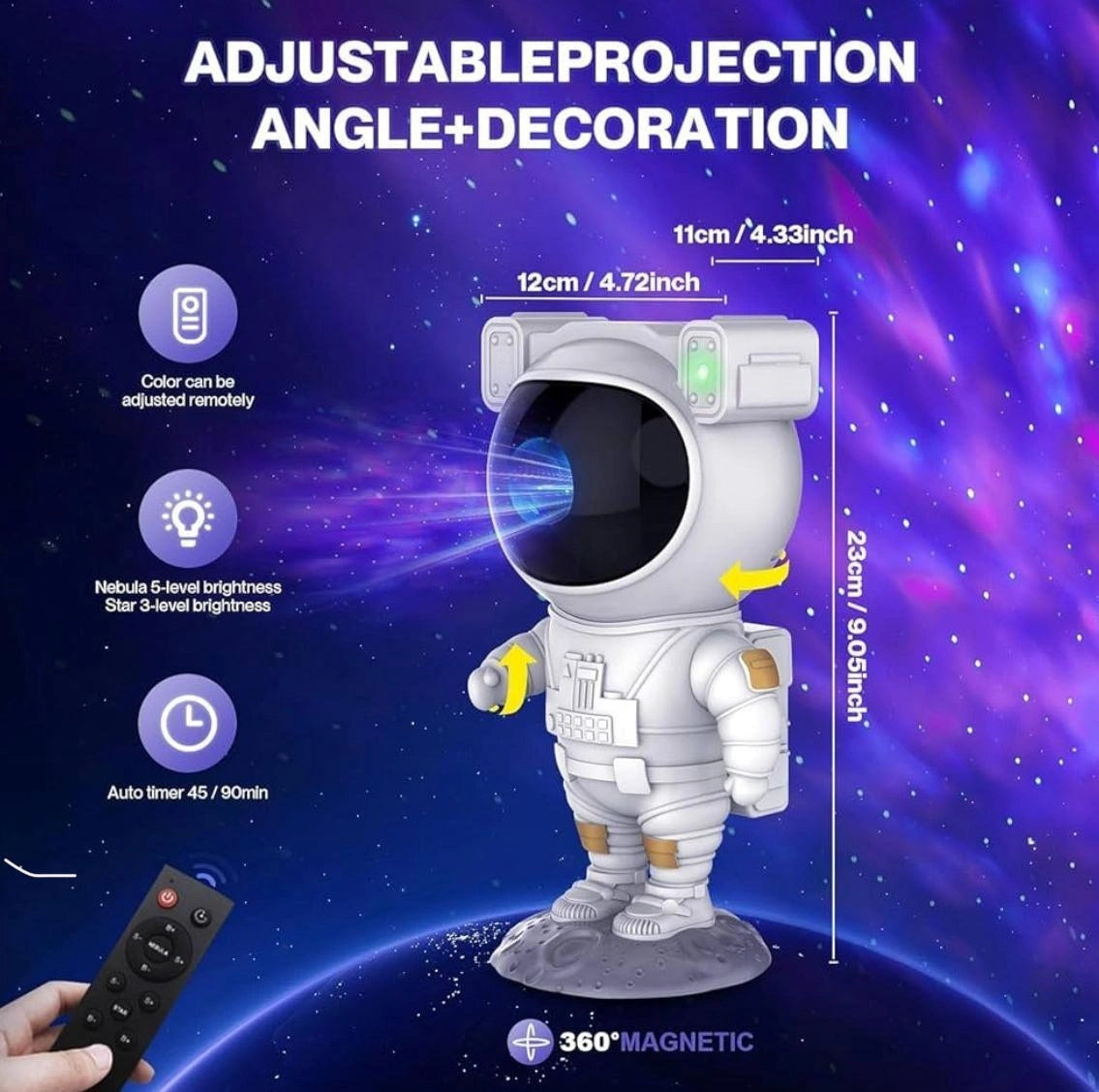 Astronaut Galaxy Projector